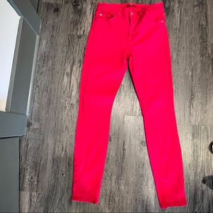 7 for all mankind skinny jeans.